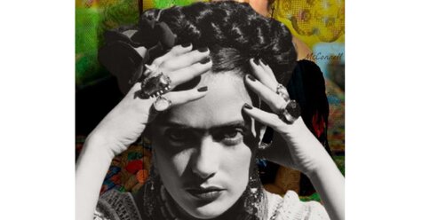 Workshop - Koláž inspirovaná životem a odkazem Fridy Kahlo