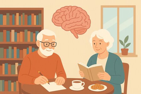 Setkání - Trénování paměti a posezení v pobočce Vikova