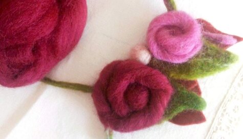 Workshop - Plstěný náhrdelník