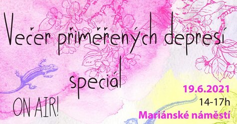 Literatura - Večer přiměřených depresí Open Air