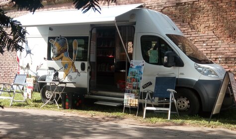 Setkání - Bibliobus na Světě knihy 2025