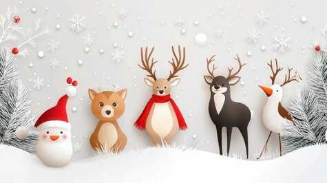 Divadlo - Jak žijí zvířata v zimě