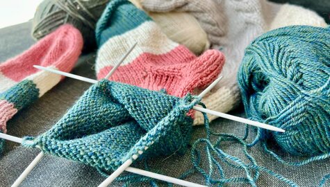 Workshop - Ponožky na pěti jehlicích: pata