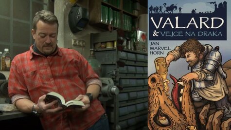 Literatura - Autorské čtení s kovářem Marvelem z Libně