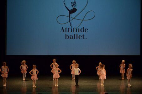 Tanec - Baletní etudy Attitudeballet