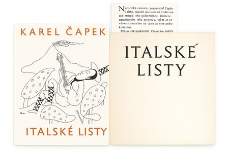 Literatura - Karel Čapek v Itálii a ve Španělsku