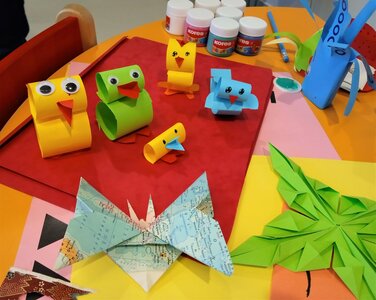Výtvarná dílna - Velikonoční origami