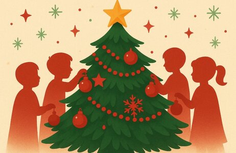 Setkání - Zdobení vánočního stromečku na Vikovce