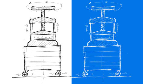 Workshop - Václav Valda: grafická dílna - portrét z výšky