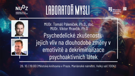 Přednáška - Psychedelické zkušenosti a jejich vliv na emotivitu