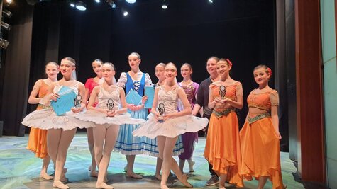 Tanec - Baletní etudy Attitudeballet