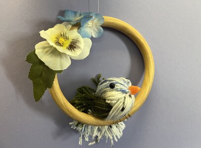 Workshop - Závěsná dekorace s ptáčkem