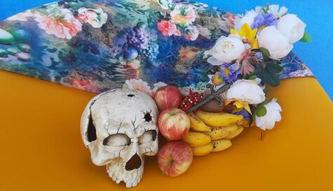 Setkání - Barevný svět koláže a vanitas