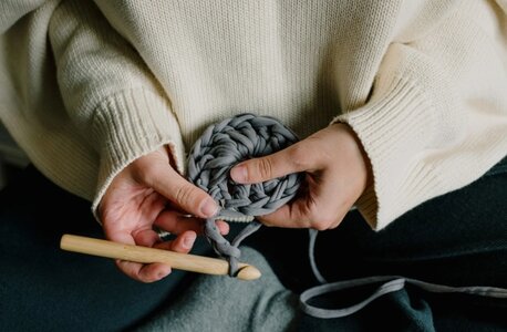 Workshop - Háčkovací klub: workshop taštičky z příze Makaron