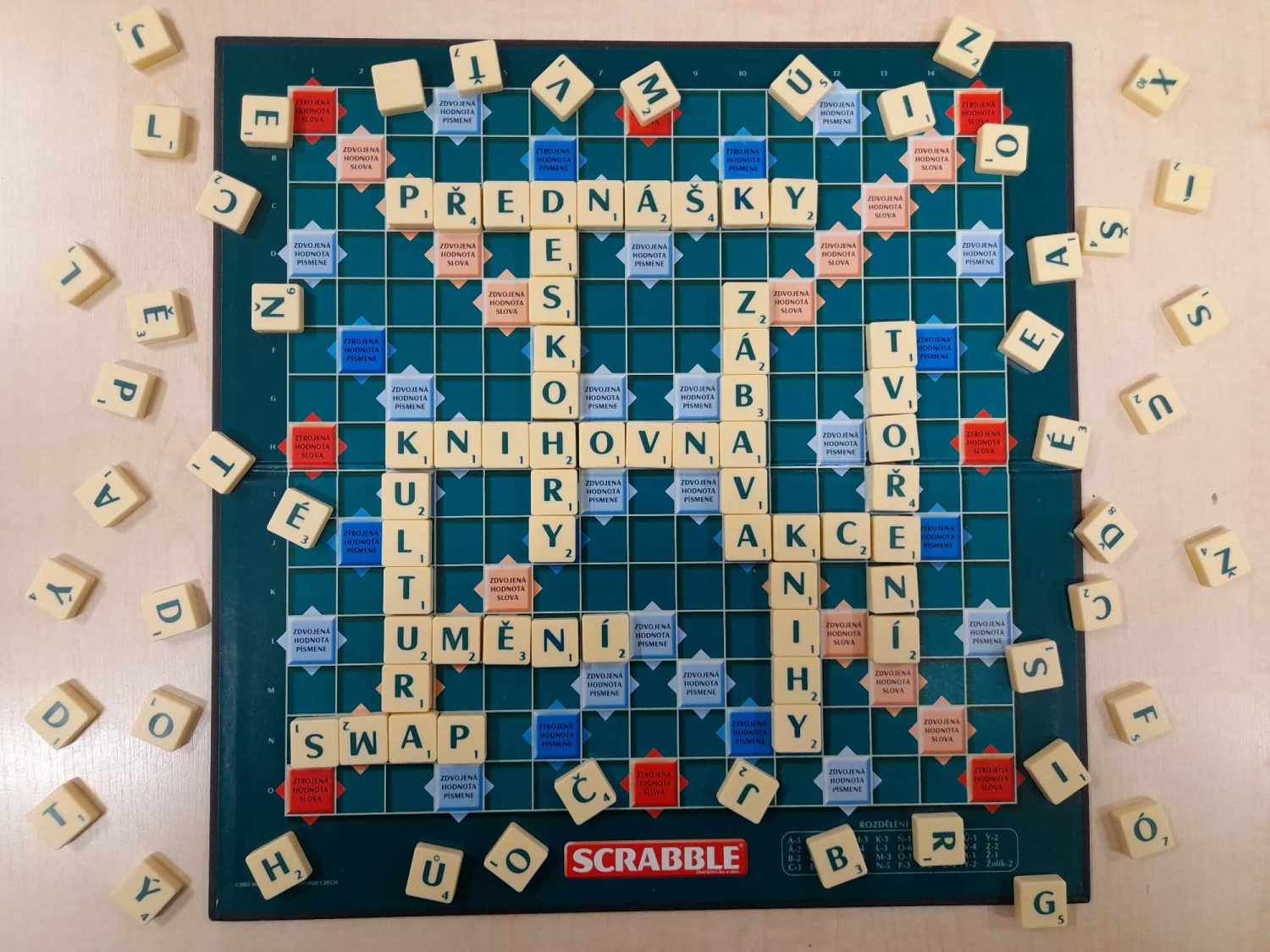 Deskohraní na Ládví: Scrabble