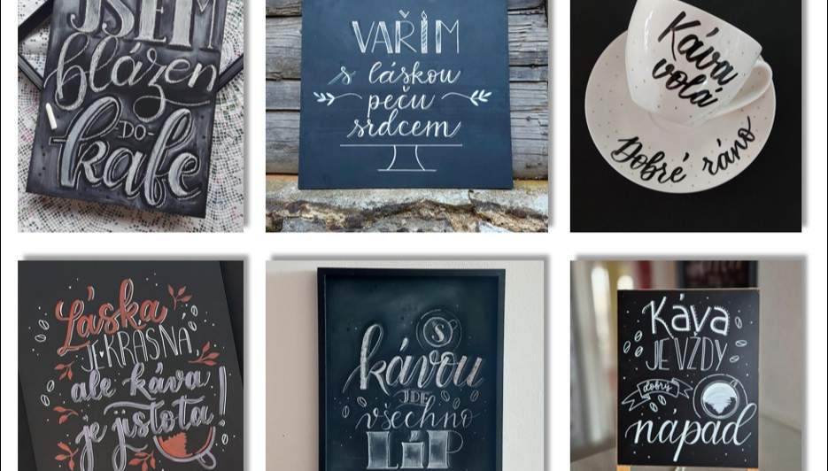 Moderní kaligrafie - kurz pro začátečníky od úplných základů