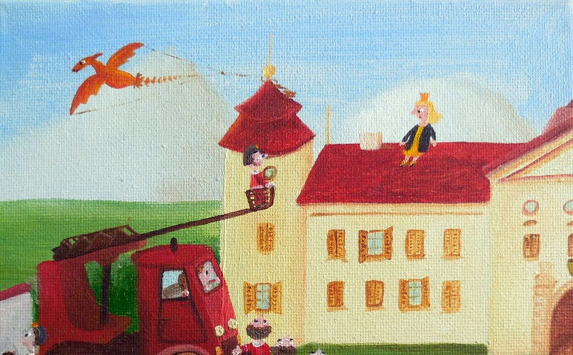 Obrázky pro radost – výstava Jany Chroustové