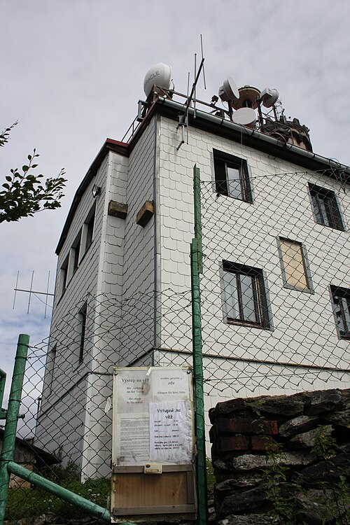 Observatoř Milešovka - oblačná laboratoř