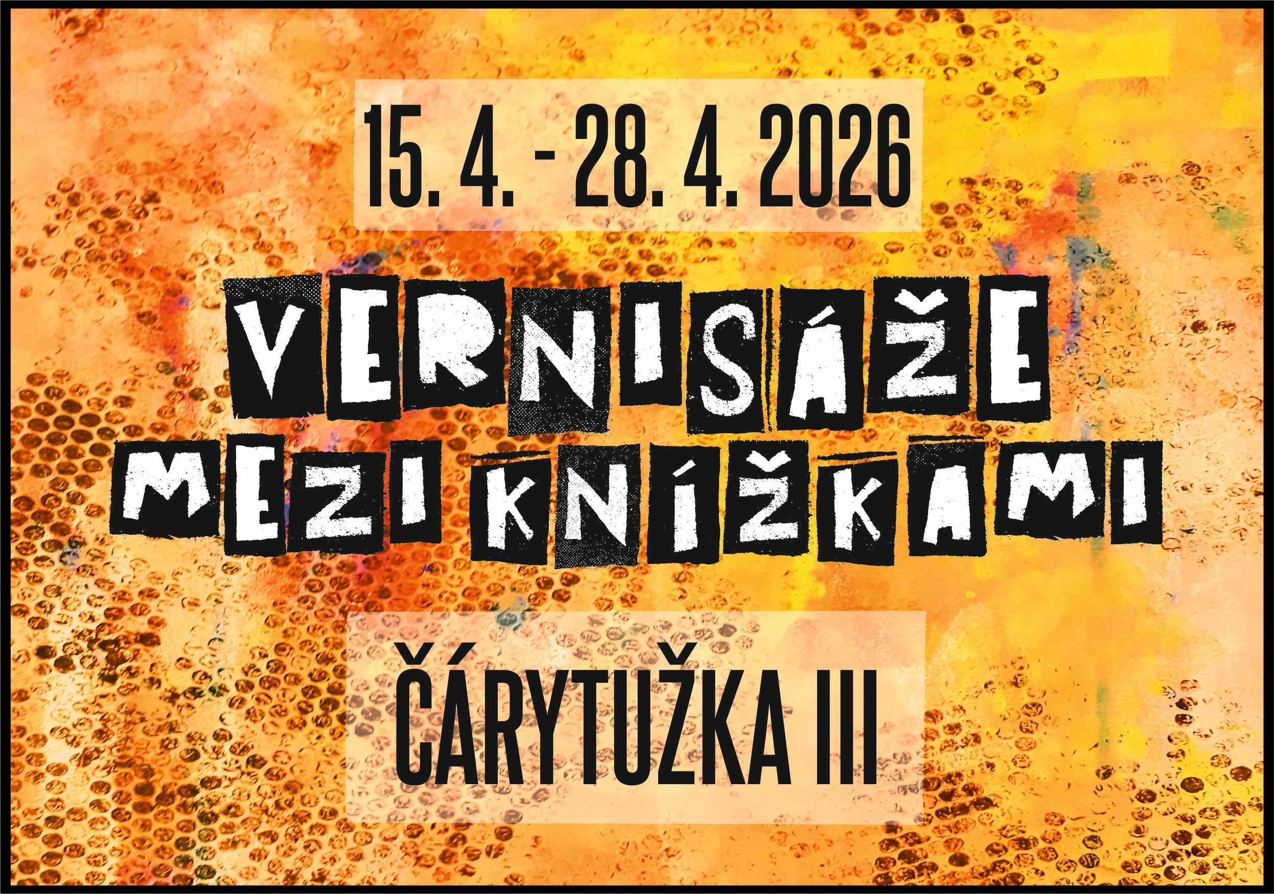Vernisáž mezi knížkami: duben 2026