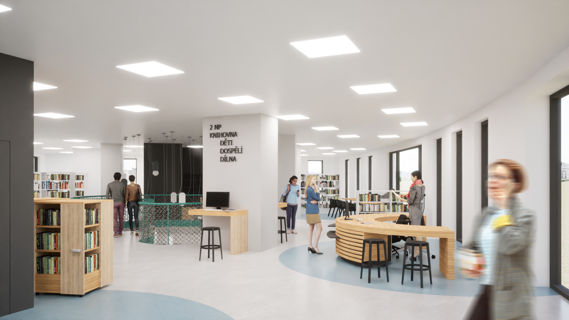 Komentovaná prohlídka nové pobočky