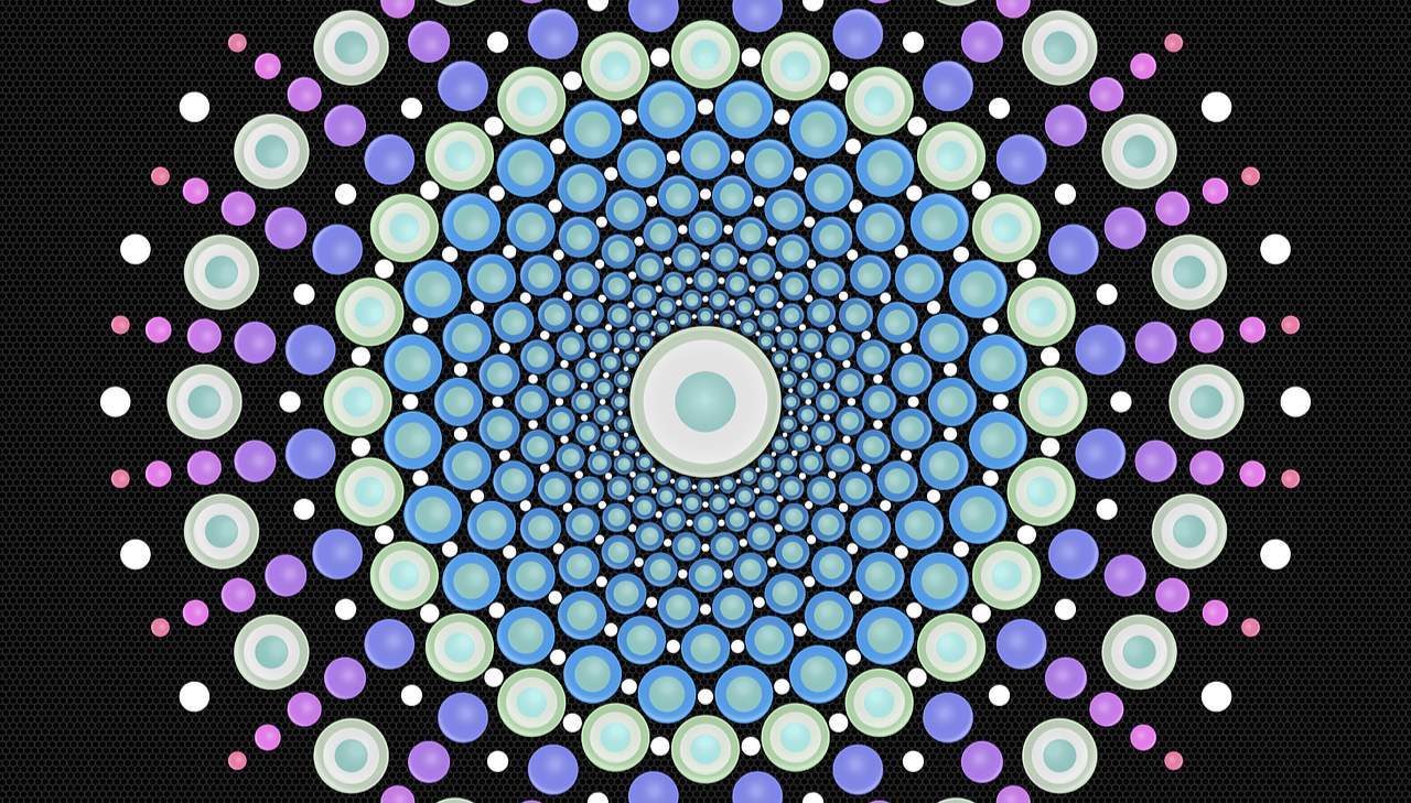 Dot painting aneb tečkování