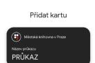 Potvrzení přidání průkazu do peněženky