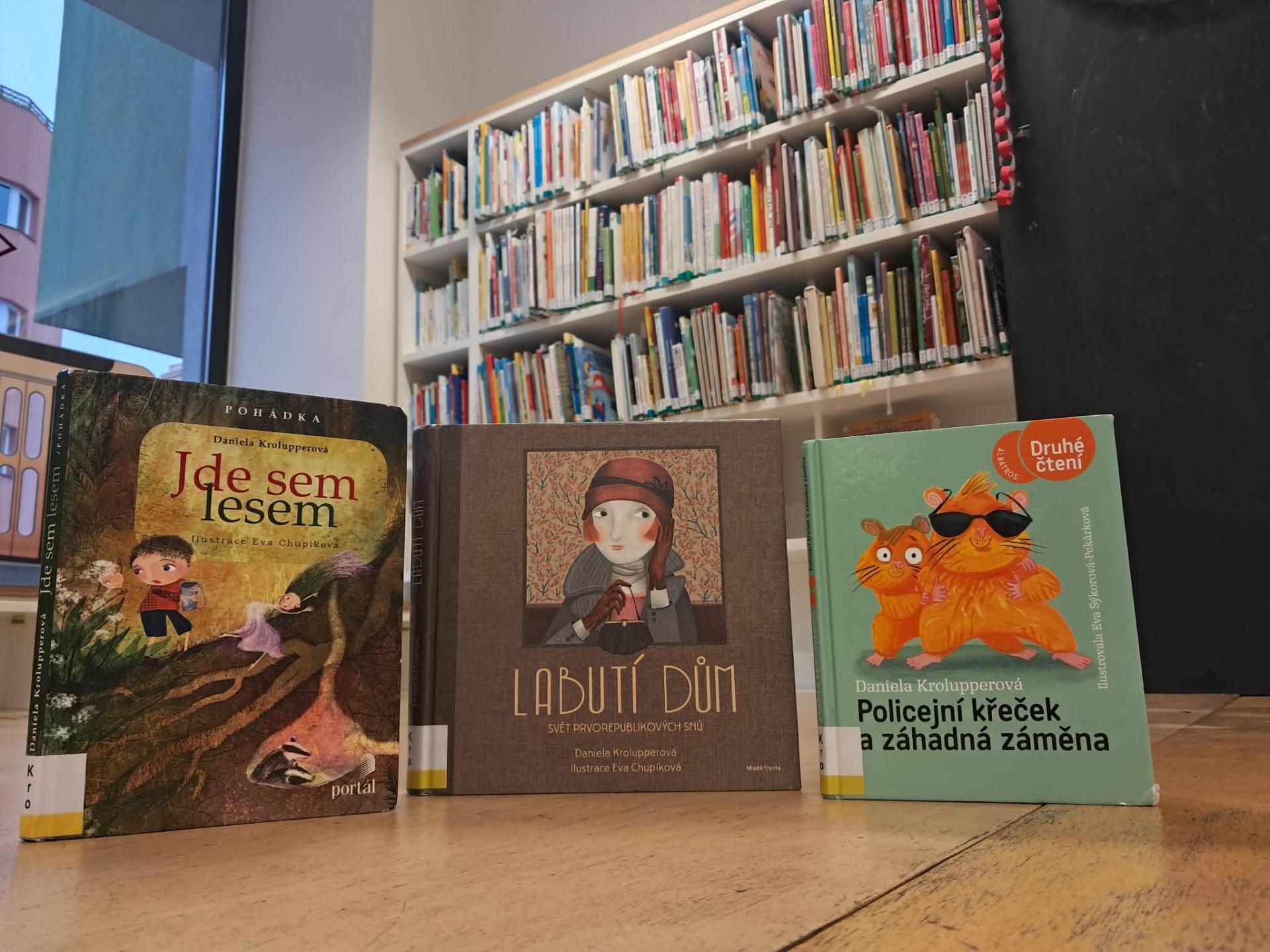 Autorské čtení Daniely Krolupperové