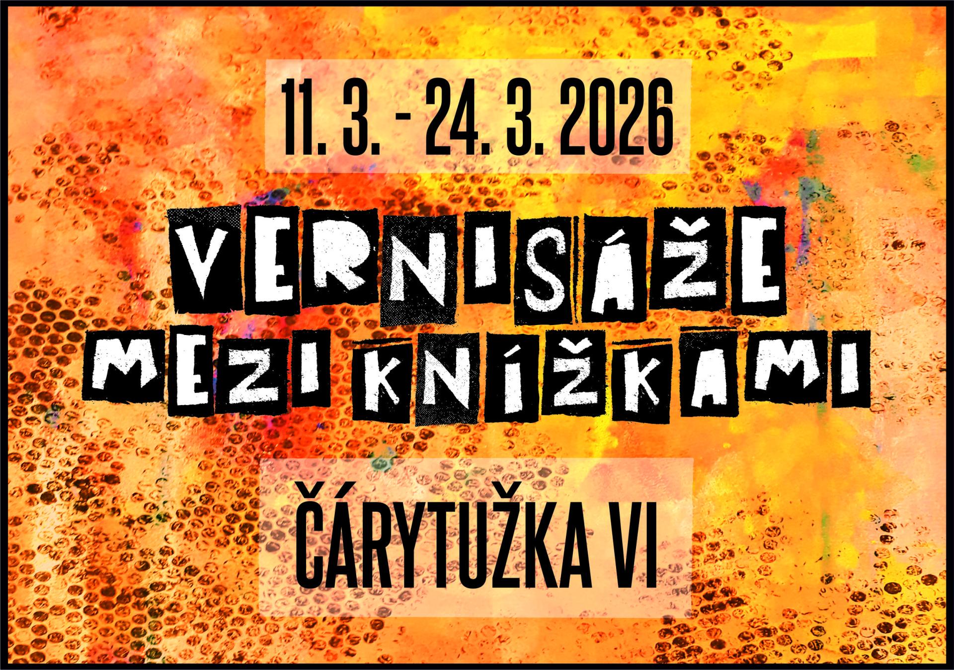 Vernisáž mezi knížkami: březen 2026