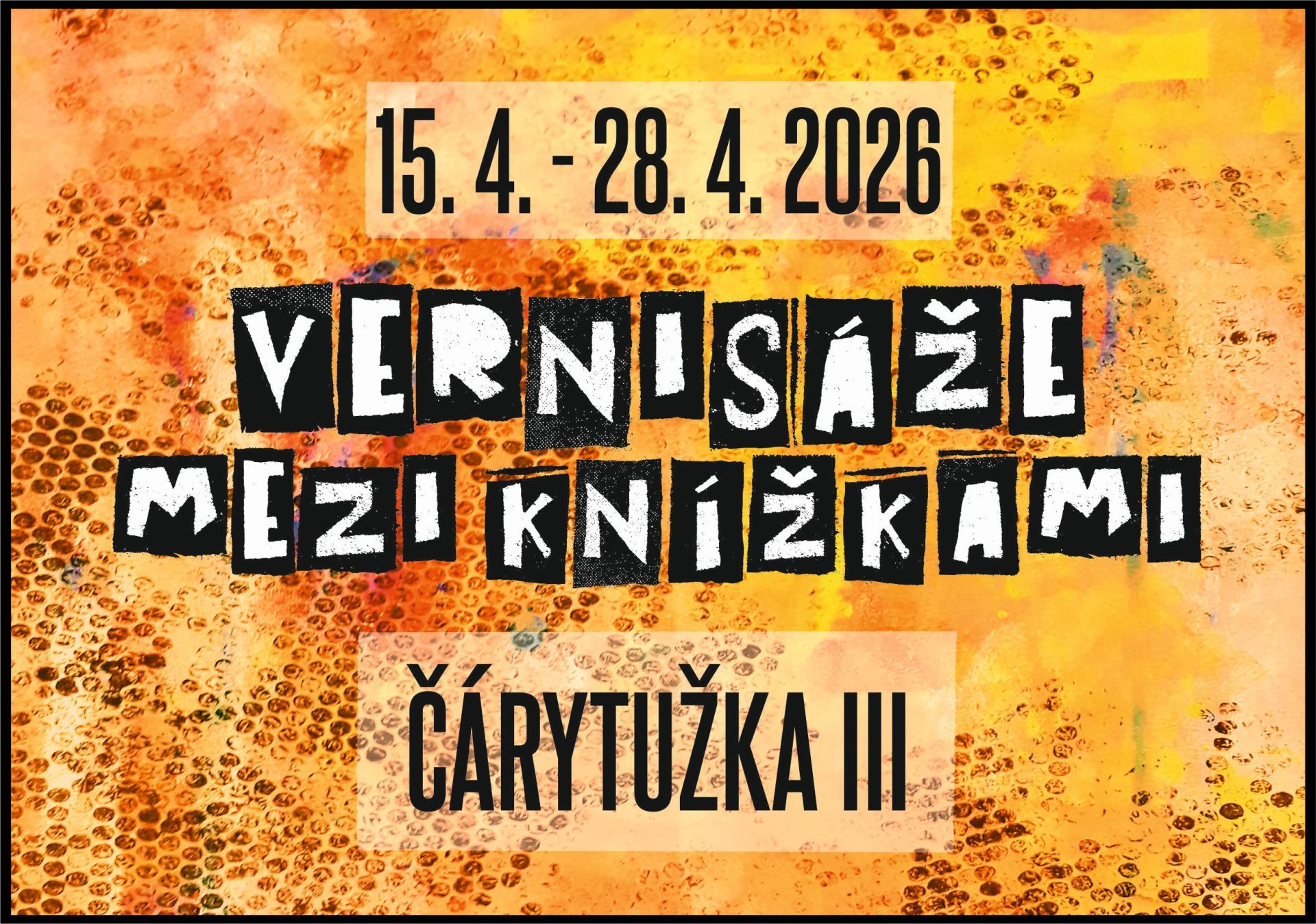 Vernisáž mezi knížkami: duben 2026