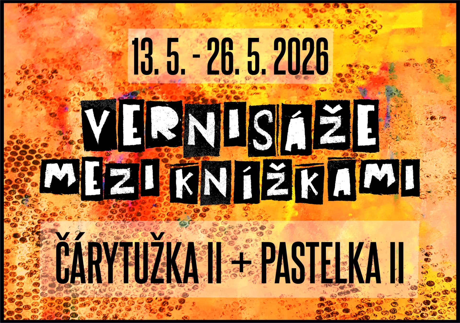 Vernisáž mezi knížkami: květen 2026