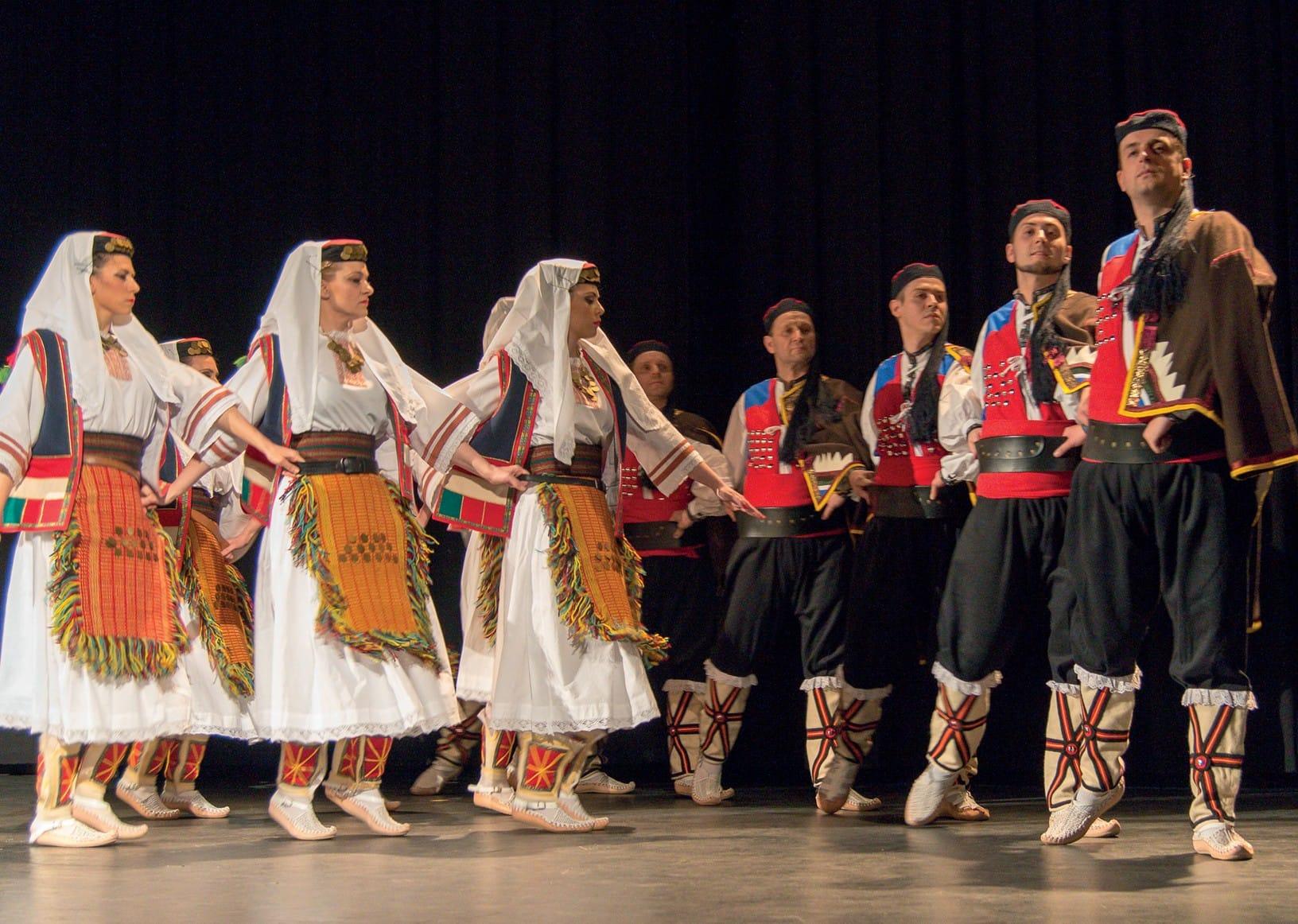 Vystoupení srbského spolku Radost