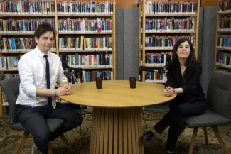Michael Fiala a Laura Pérez ve Studiu MKP