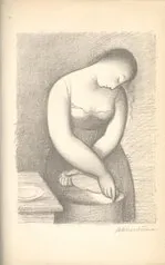 Litografie R. Kremličky z&nbsp;časopisu Knihomol