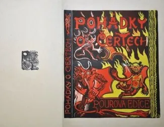 Obálka k&nbsp;nerealizované knize Pohádky o&nbsp;čertech