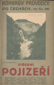 Průvodce po středním Pojizeří vyšel v roce 1922 v edici Pavla Körbra