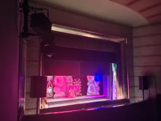 Rekonstruovaná scéna Divadla Říše loutek