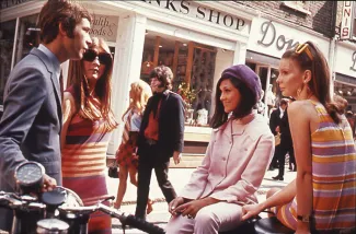 „Swingující Londýn“, Carnaby Street, kolem roku 1966