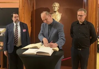 Ze slavnostního otevření