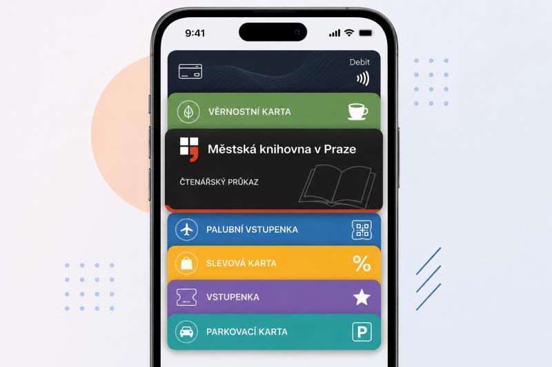 Čtenářské průkazy míří do mobilních peněženek Googlu i Applu!